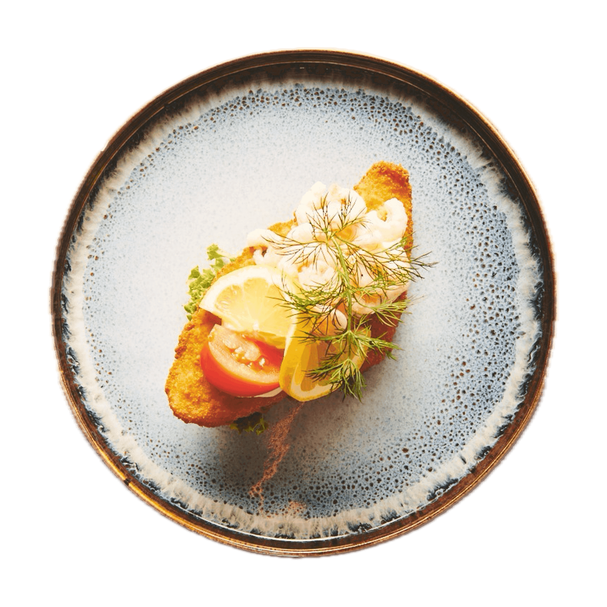 Fiskefilet m. mayonnaise & rejer