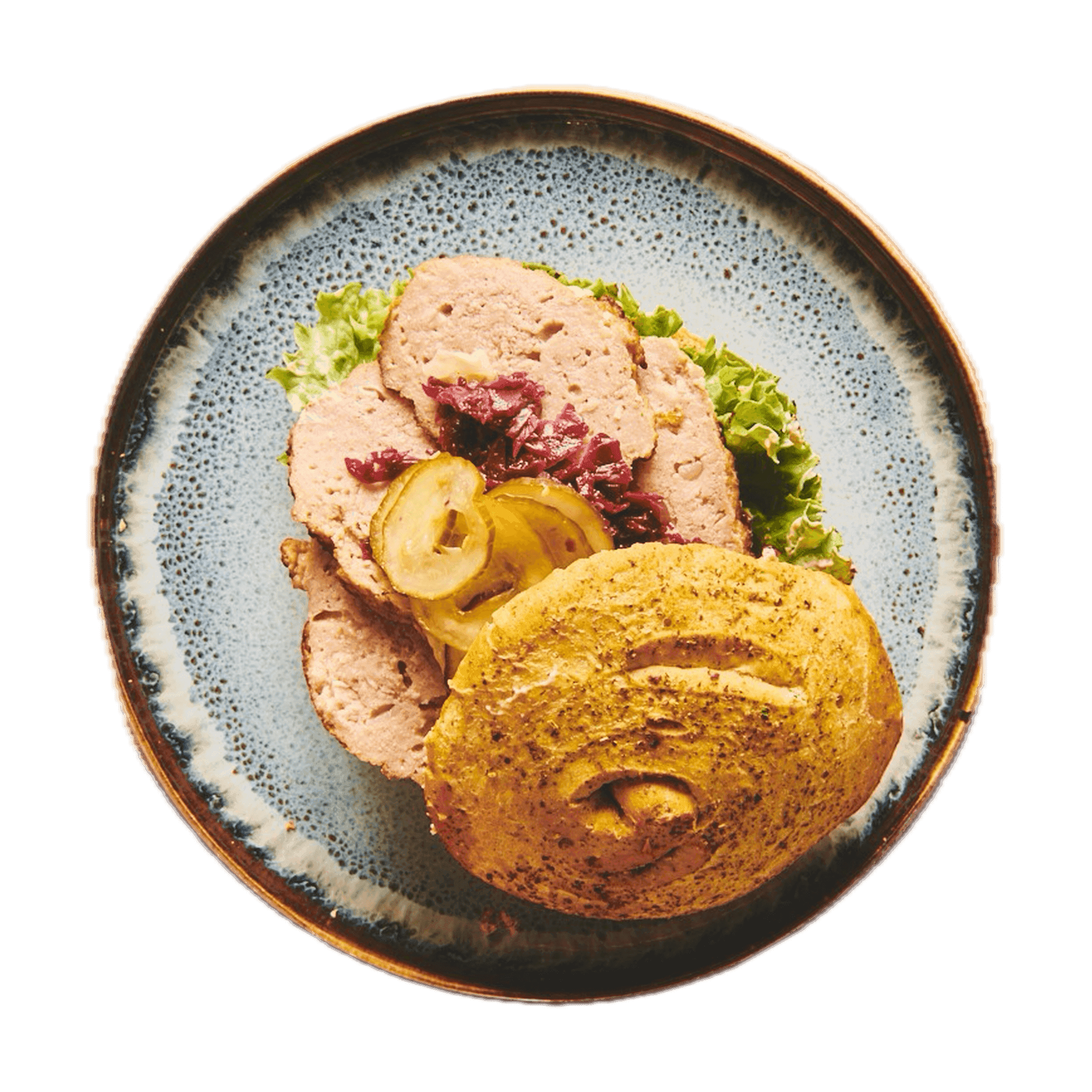 Sandwich m. frikadelle