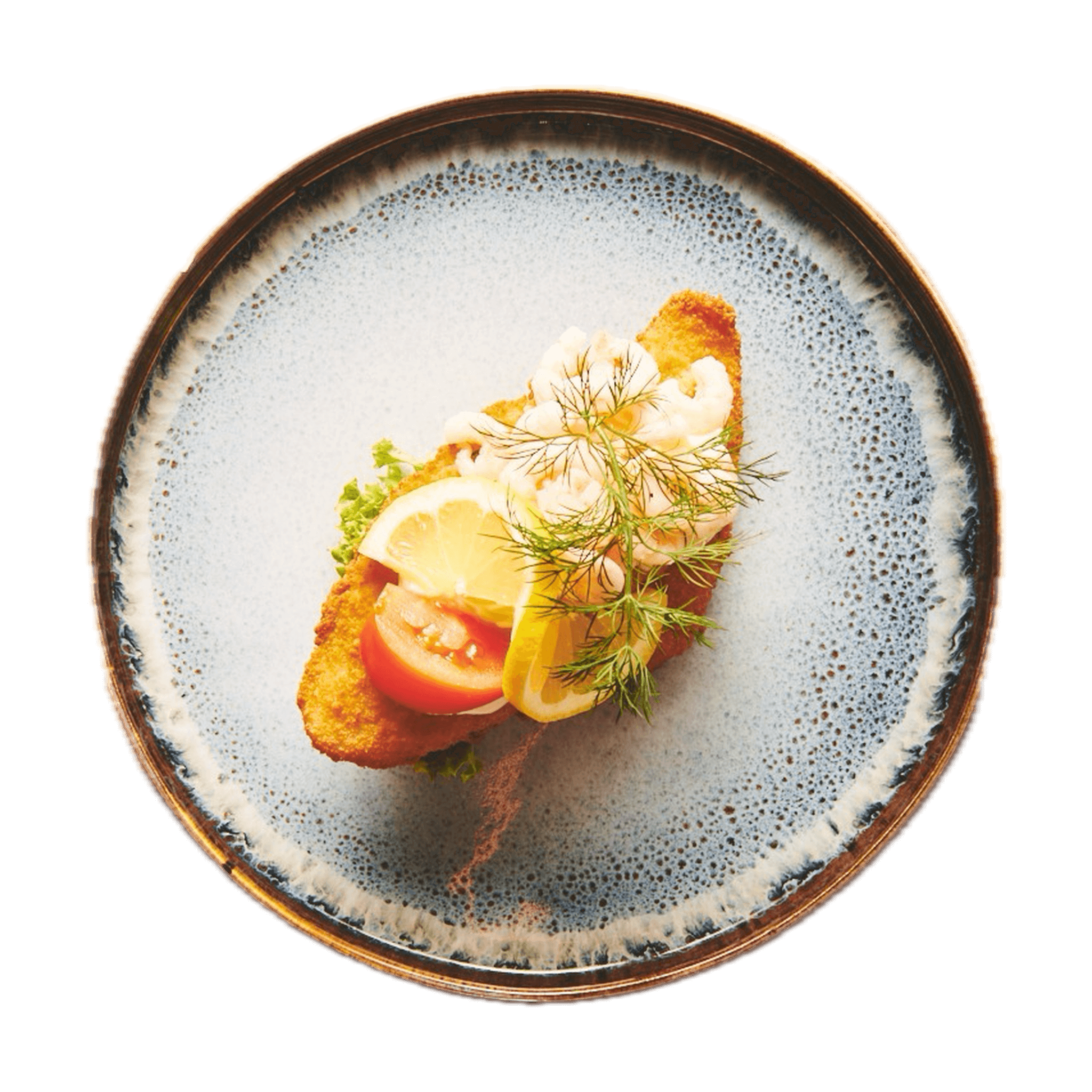 Fiskefilet m. mayonnaise & rejer